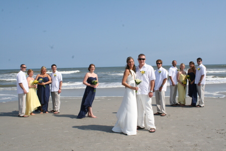 Stepson's wedding at the Jersey shore