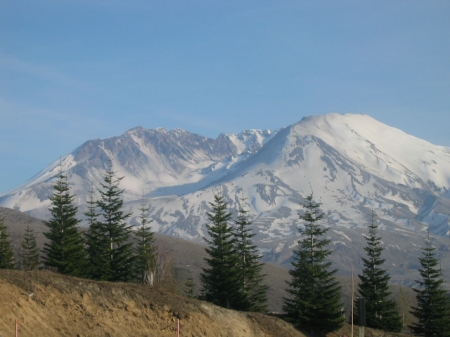 Mt. St. Helens up-close photo
