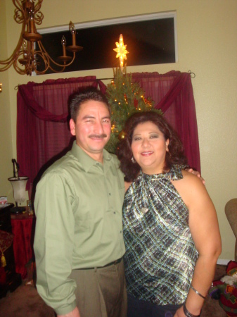 Me and Hubby on Chirstmas 2009