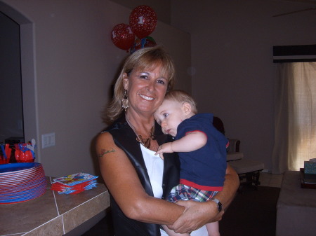 me and my grandson Colson