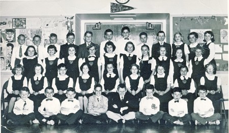 Grade 4 class 1959-60 Rockwood School