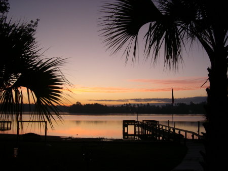 Sun up from my deck