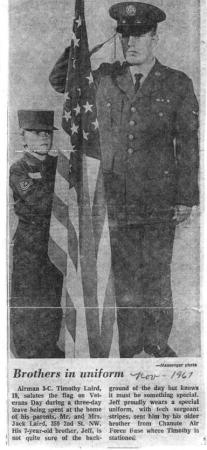 Brothers in uniform  Nov 1967
