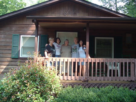 Short sisters at Cherokee, NC