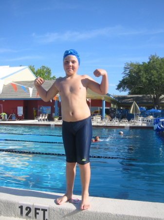 # 6 Grandson  swim team