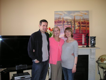 My Sam and his wife Melinda and baby bump '09
