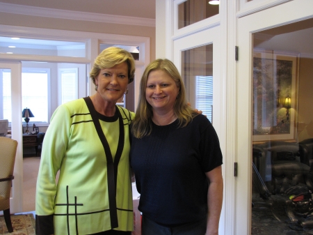 Me and Pat Summitt