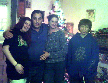 Our Son & his family enjoying Christmas.