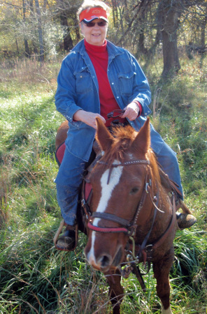 Trail ride Oct 31, 2009 at Lost City, OK