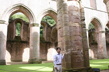 Fountain Abbey in North Yorkshire