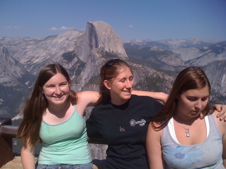 daughters at Yosemite 2009
