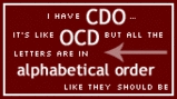 "OCD"...!