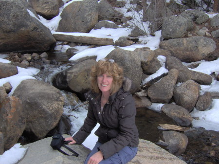 Me at our favorite picnic area...