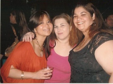 Catherine, Annette and myself in '08