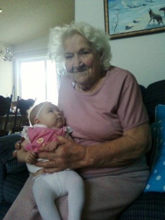 GREAT GREAT GRANDMA BEA AND ALINA