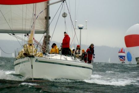 Sailing on "How Farr-r-We"