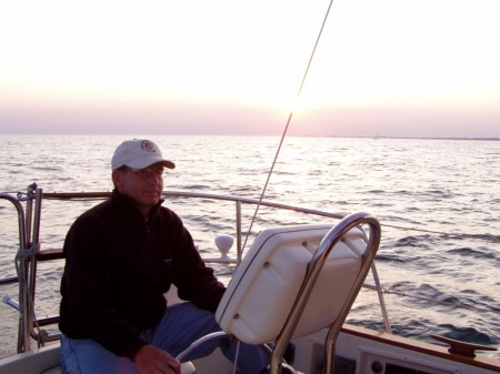 Dan at sea