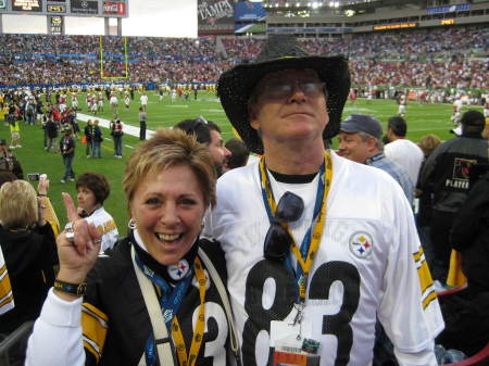Brian and I at Super Bowl 2009