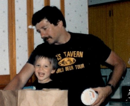 My son Ben & I, circa 1990