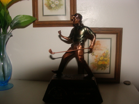 Golf Championship Trophy 2008