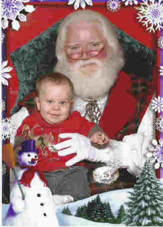 bo with santa