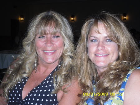 My sister Laurie and me