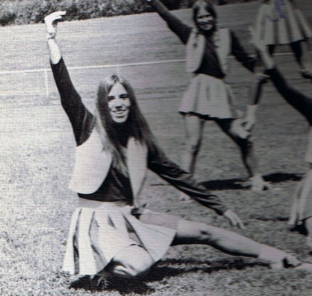 Patty, 16, as a Cheerleader 1972