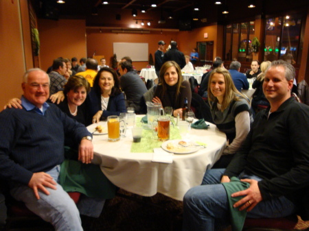 Dinner before the bowling January 2010