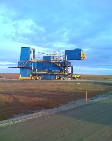 moving drill rigs