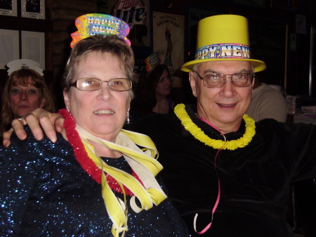 Judy & I New Years Eve 2010.