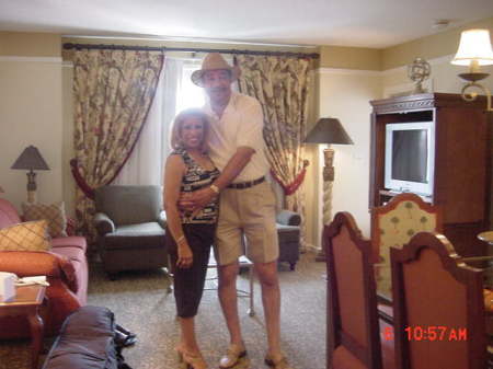 Mike and I in Orlando for Golf