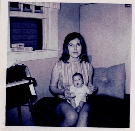 Chrissie & Mom 1964