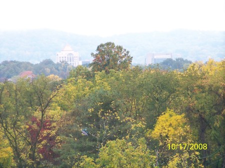 View of Roanoke from upper deck