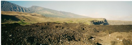 Kaupo Gap/2000' waterfalls/wild tangerines