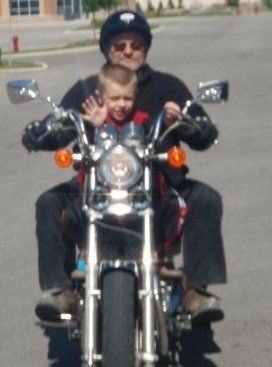 grandsons first ride