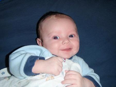 It's "Smiley Riley"-- he is such a happy baby!