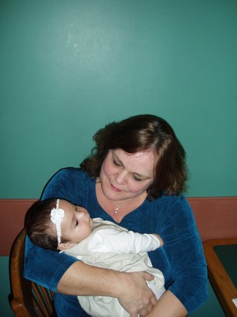 With my granddaughter (and loving it!) (2006)