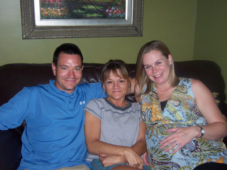 Ean(younger brother),me and Sis n law--pregger