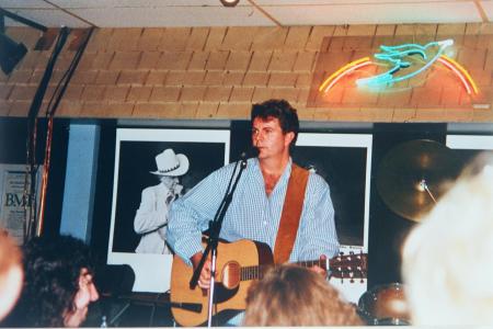 Playing at the Bluebird Cafe in Nashville