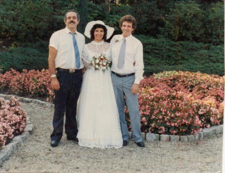WEDDING DAY AUG. 9, 1986