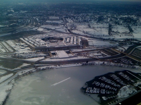 Pentagon after all the snow