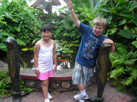 Kids in Grand Cayman