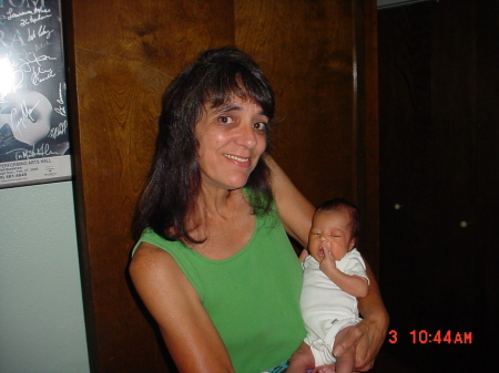 Another pic of Jane holding Rosa Joy 7-3-09