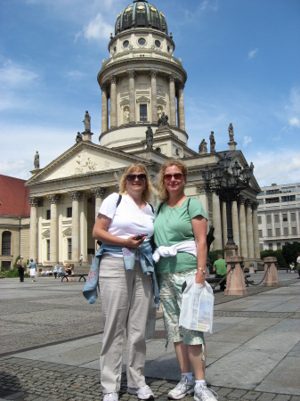 Me and Deb H in Berlin, July 2008