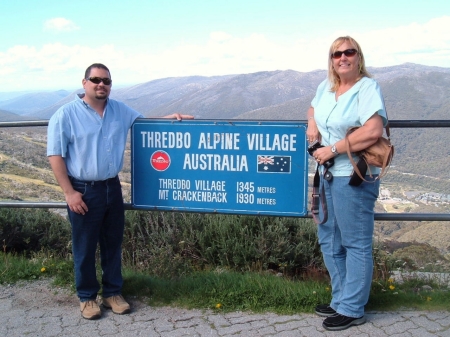 Nancy & Mel in Australia