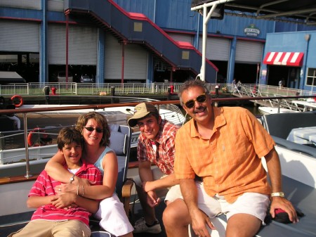 Alex, Nina, Eric Me July 4th 2007 Chelsea Pier