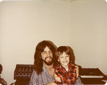 Me and my nephew Jon in 1980