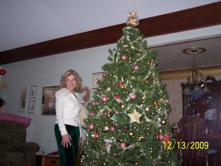 Our xmas Tree 2009-where did the time go?