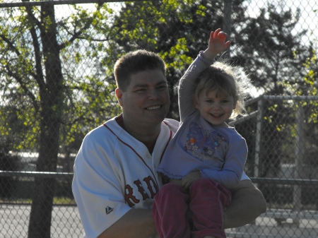 Randy and Emma at the park