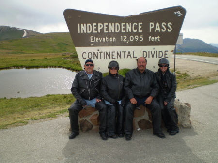 Vacation 09, Top of Independence Pass